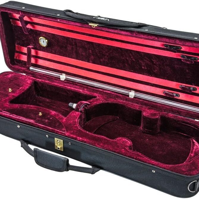 A case that is open to show the inside of it.